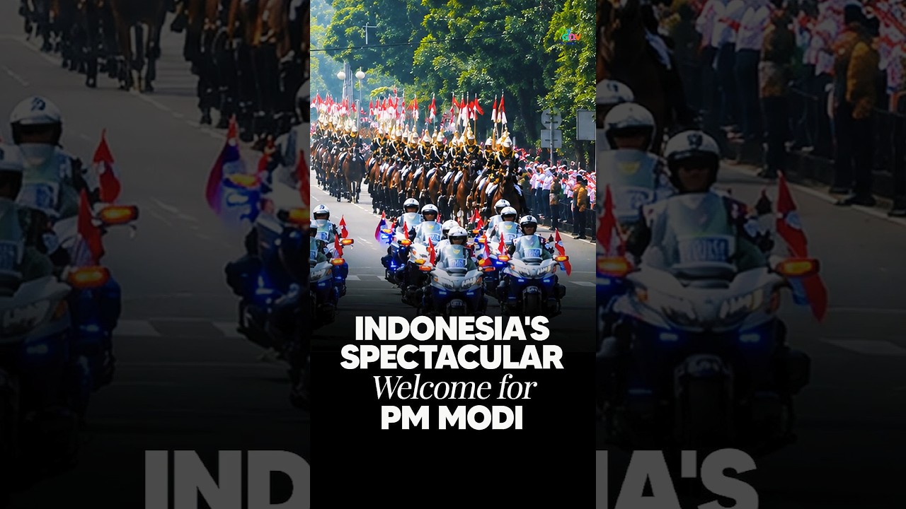PM Modi Receives Spectacular State Welcome in Indonesia!