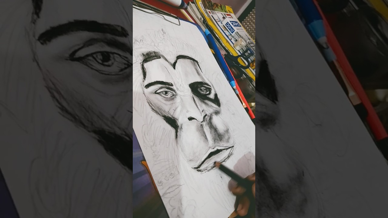 realistic art work Hanuman Ji