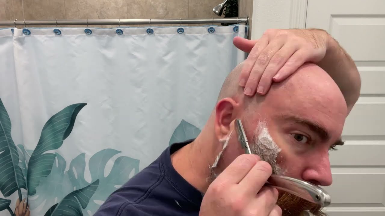 Parker SR1 Shavette 2 Month Beard Shave
