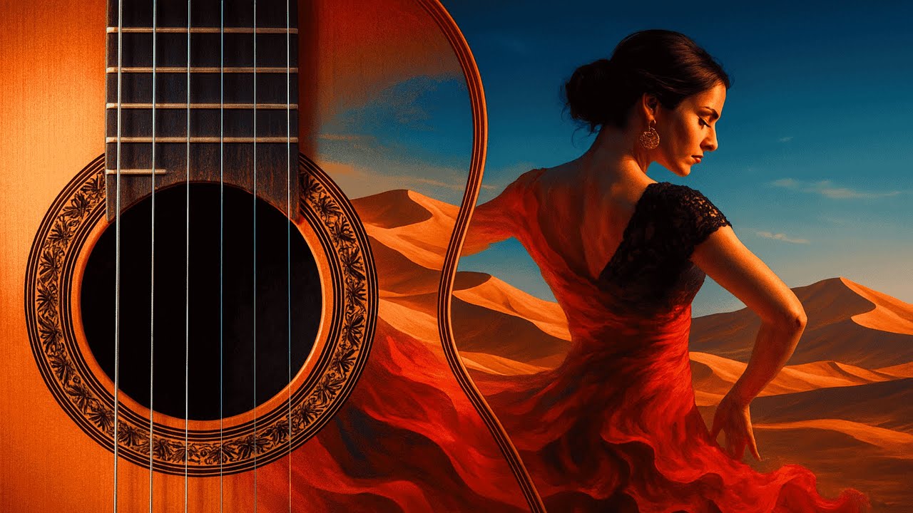 Andalusian Chill | Spanish Guitar & desert Oud – Best Flamenco Fusion for Relaxation
