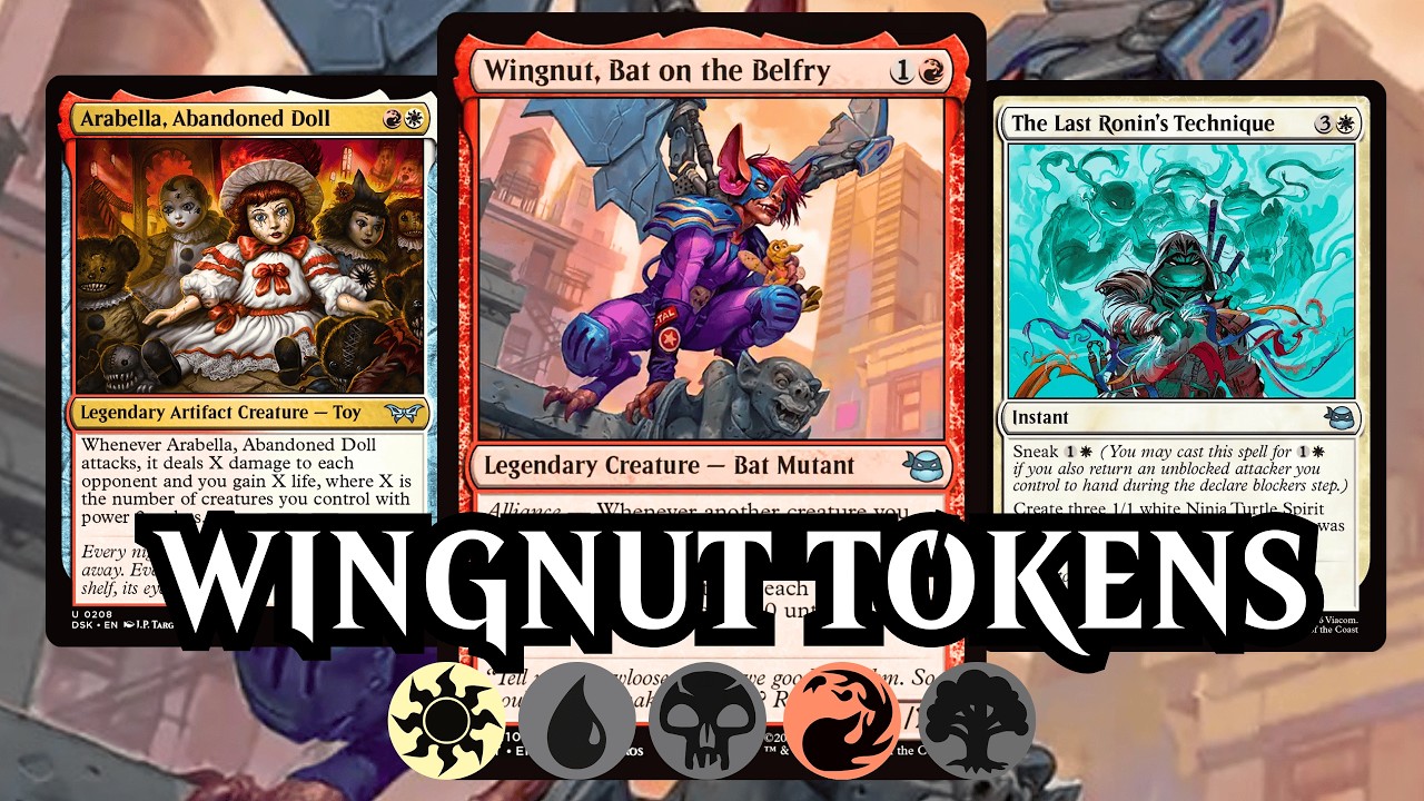 Wingnut Boosts Tokens EVEN MORE! | MTG Arena Standard Boros TMNT