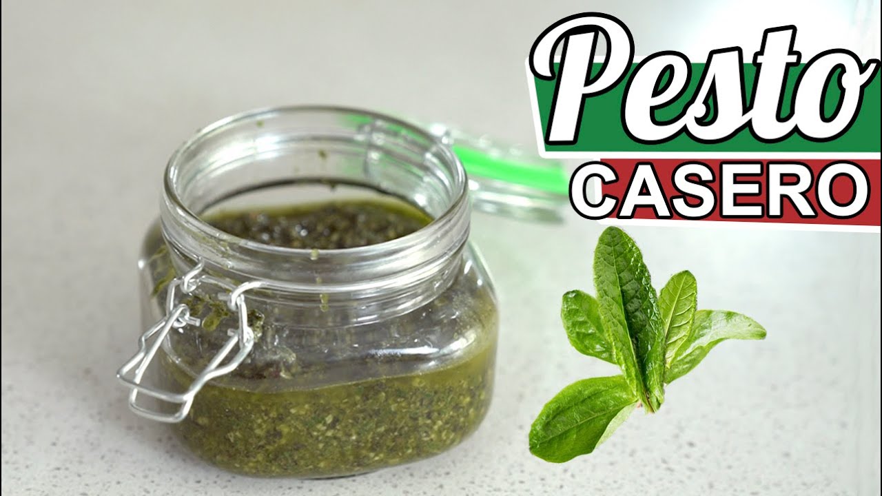 COMO HACER SALSA PESTO ITALIANA | RECETA FACIL en CASA