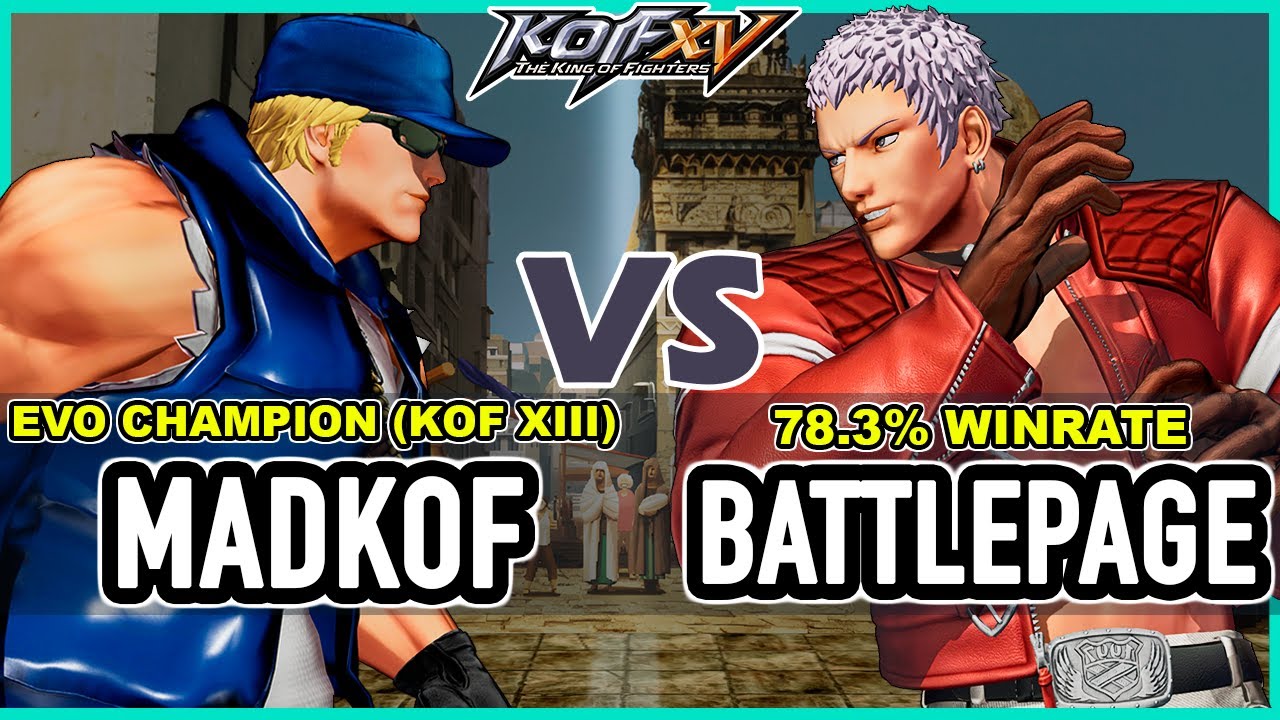 KOF XV 🔥 Madkof (Geese/Clark/Heidern) vs Battlepage (Kula/Yashiro/Krohnen)