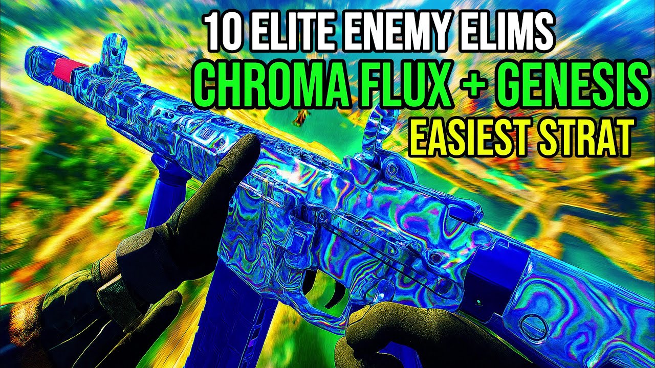 Black Ops 7 Endgame: 10 элитных врагов уничтожены | Chroma Flux Genesis | Самый простой способ ра...