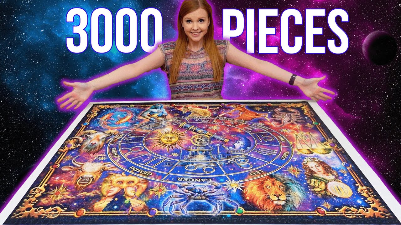 I completed this 3000 piece ZODIAC puzzle!