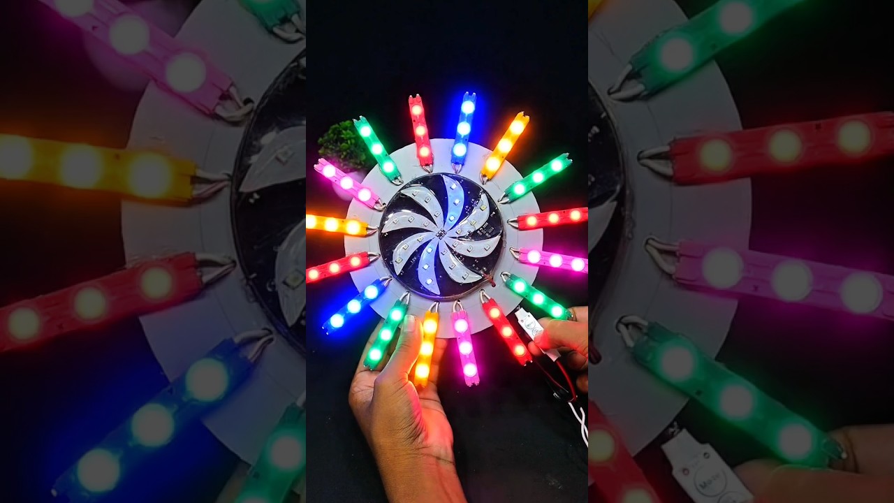How to make 12 volt Diwali Decoration Light #blinkinglights #diy #shorts