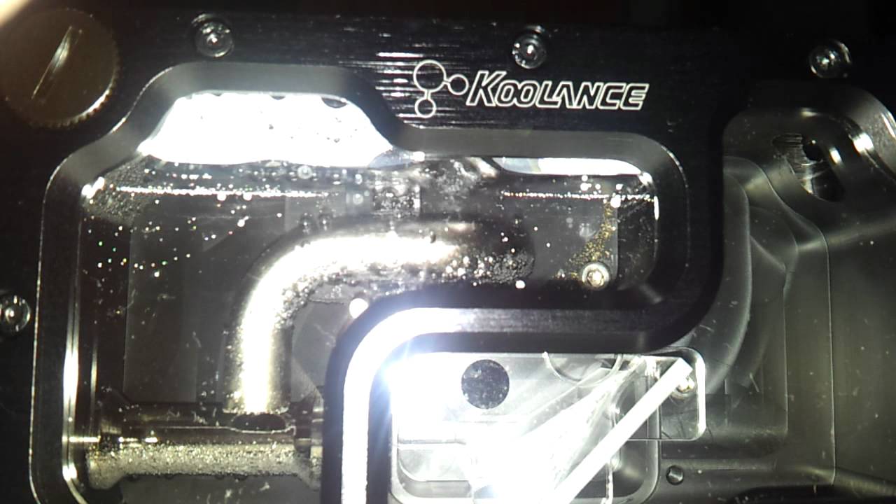 Bleeding a Koolance RP-452X2
