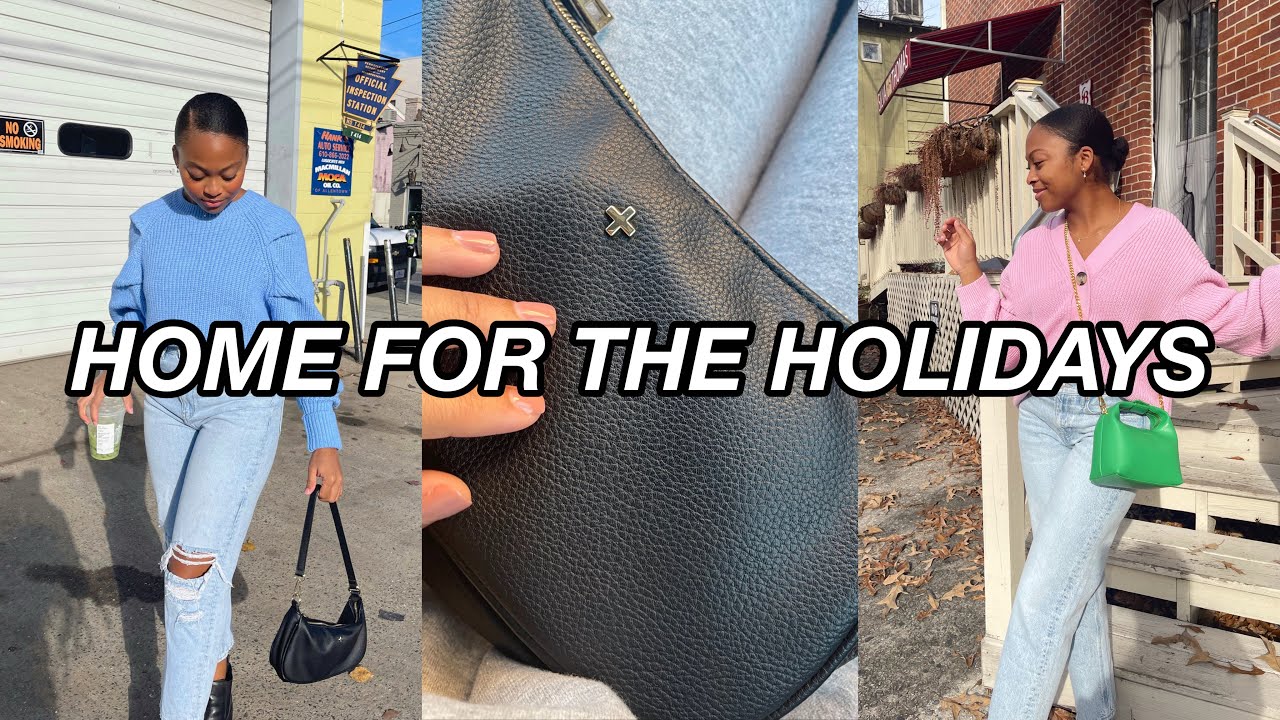 VLOG: HOME FROM COLLEGE FOR THE HOLIDAYS (appointments, life update, sinbono, versed skin care)
