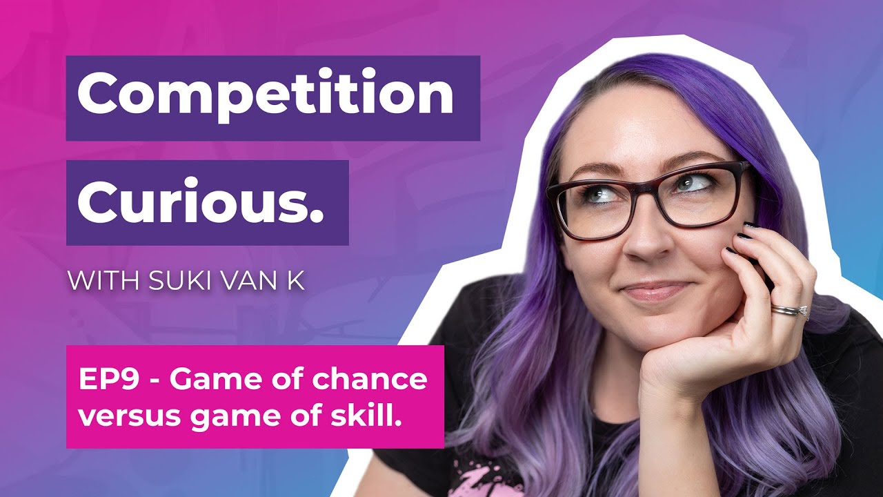 Game of chance versus game of skill.