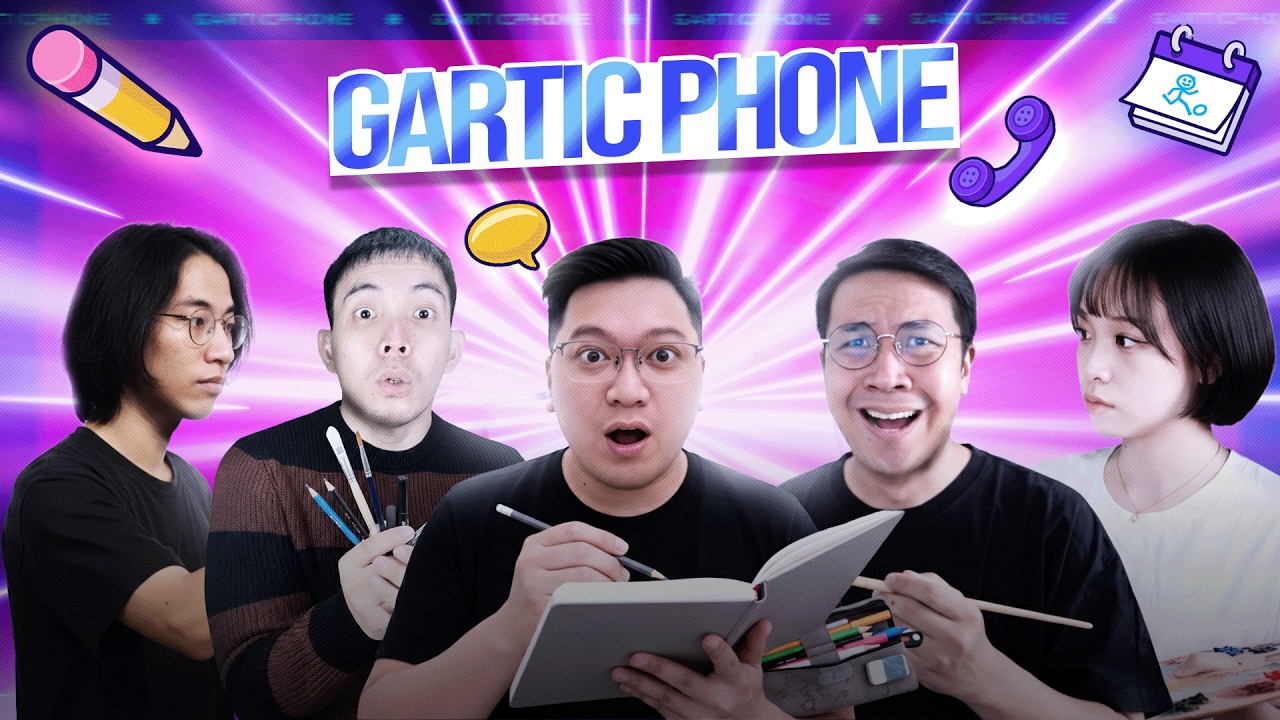 KITA SEMUA PENGGAMBAR HANDAL - GARTIC PHONE