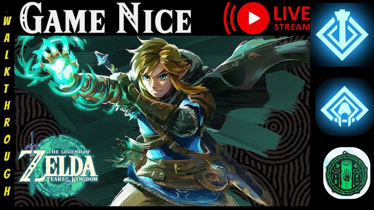 🔥 ZELDA TOTK AO VIVO – EXPLORAÇÃO QUE VOCÊ NUNCA VIU