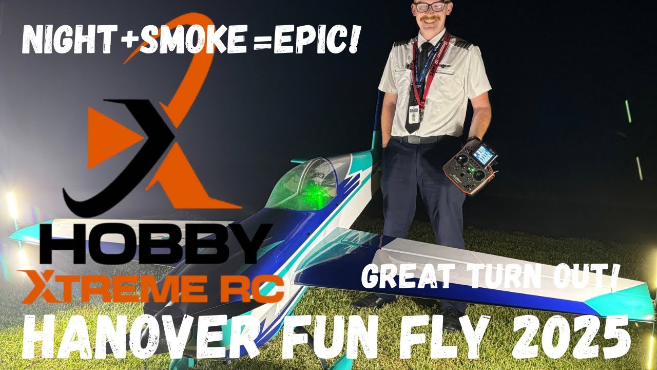 Hanover Fun Fly, Nicks first AJ 330 Night Flight!