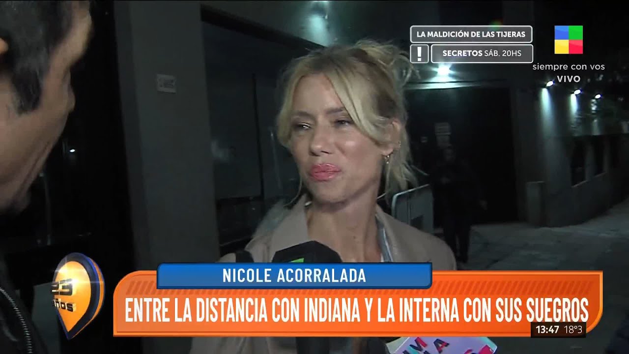 ❗️ Nicole Neumann habló sobre su casamiento y la tenencia de sus hijas