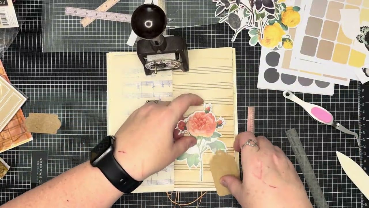 Embellishing a Field Notes Junk Journal!