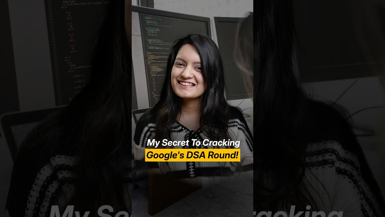 My Secret to Cracking Google&rsquo;s DSA Round! 💻🚀