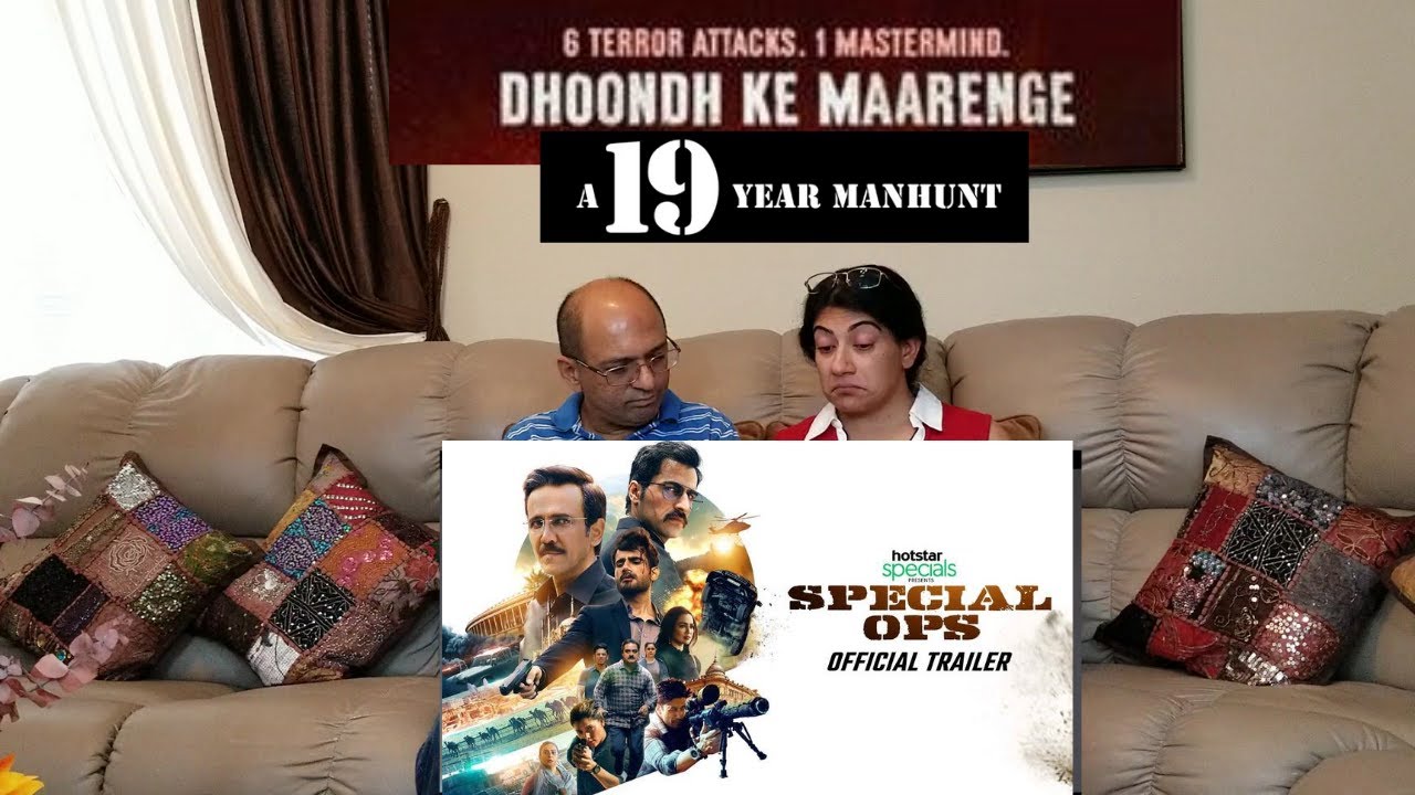 Special Ops | India's Longest Manhunt | Official Trailer | REACTION !!