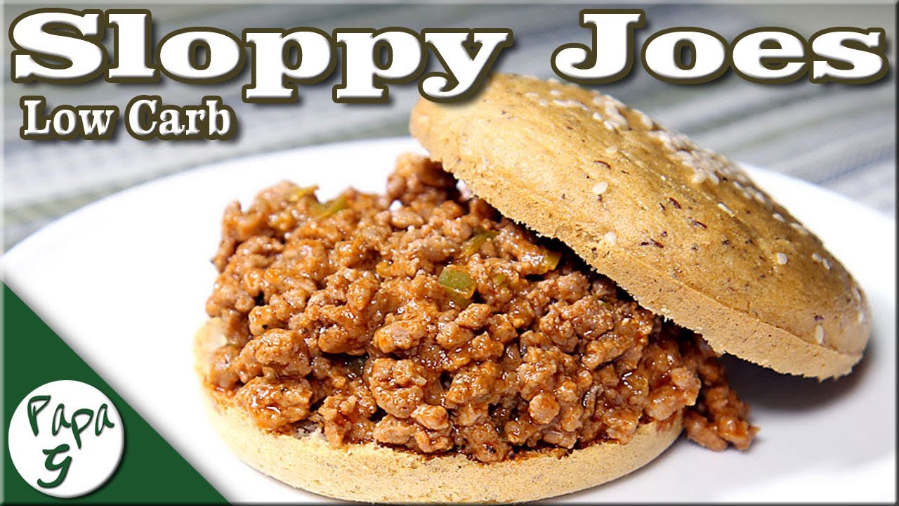 Classic Sloppy Joes – Low Carb Keto Sandwich Recipe