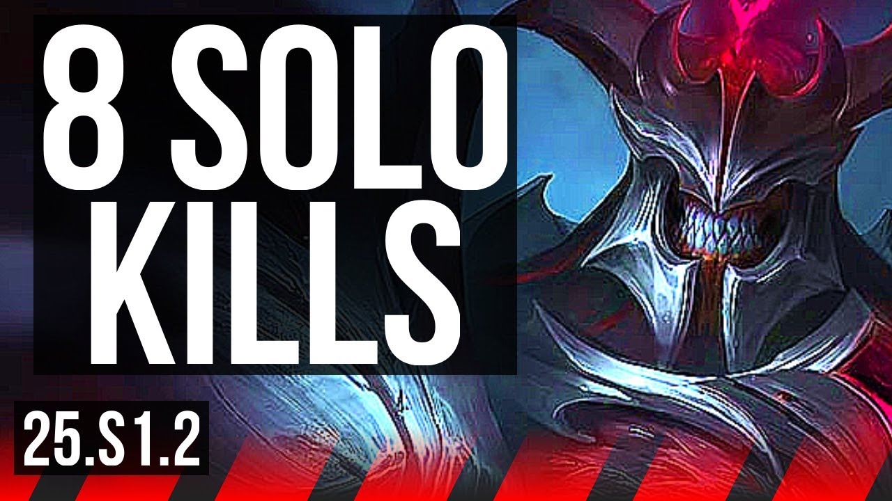 MORDEKAISER vs VOLIBEAR (TOP) | 8 solo kills | KR Diamond | 25.S1.2