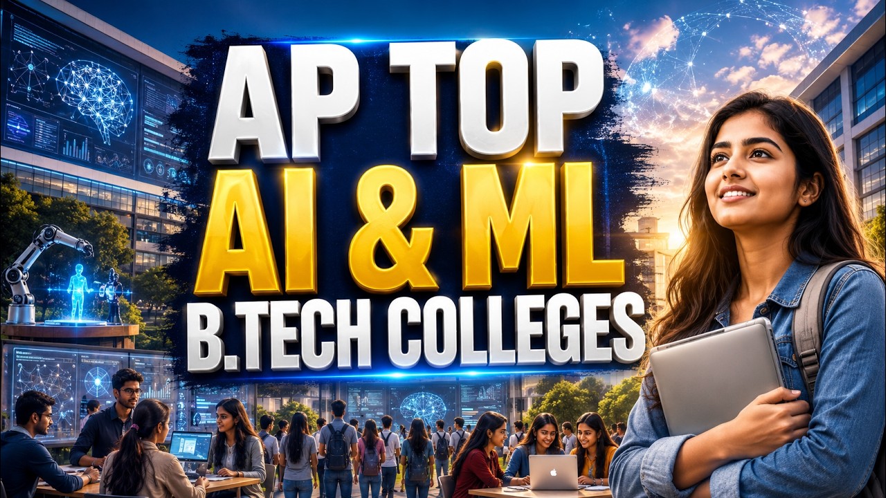 AP TOP AI & ML B.TECH COLLEGES | Best AI & ML Colleges in Andhra Pradesh | AI ENGINEERING TOP PICKS