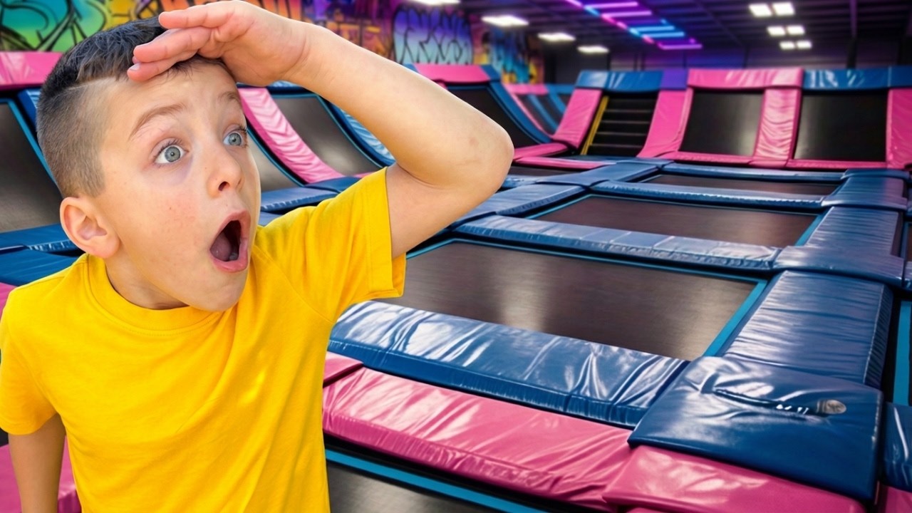 Trampoline Park Adventure! Ultimate Indoor Playground Fun for Kids and Families