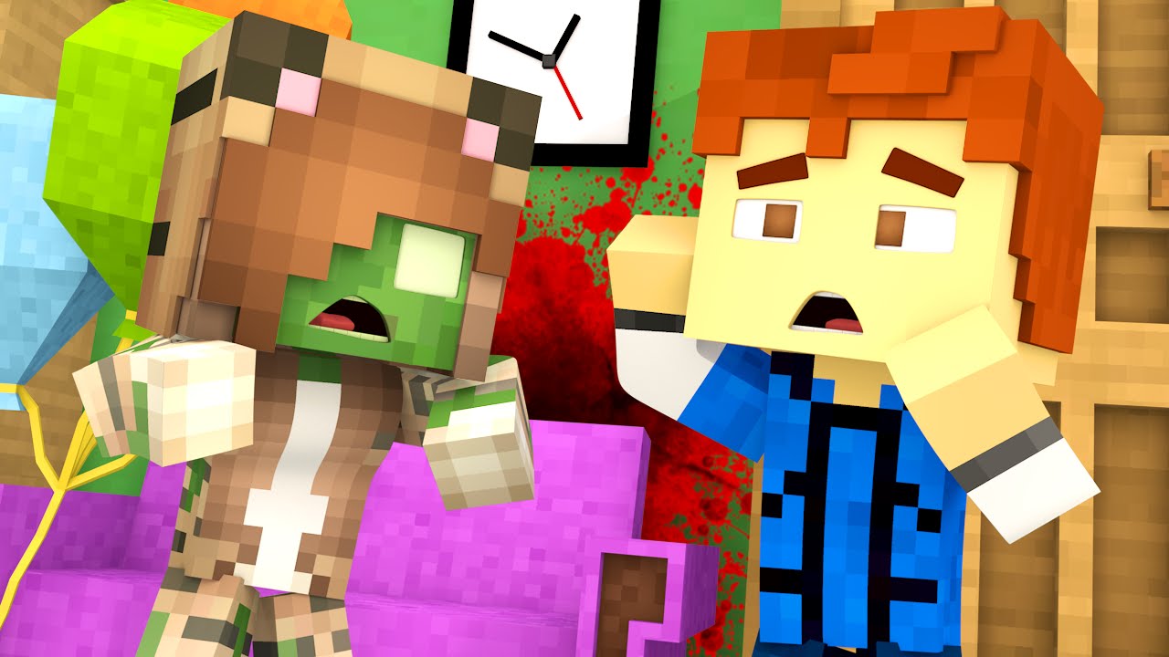 Minecraft Daycare - Kissing A Zombie !?