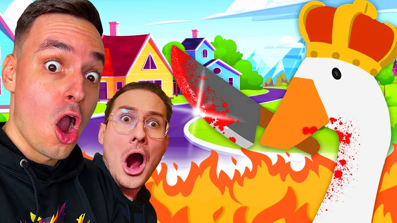 ПРАНКВАМЕ ЦЕЛИЯ ГРАД КАТО ГЪСКИ ЗА 24 ЧАСА! | UNTITLED GOOSE GAME