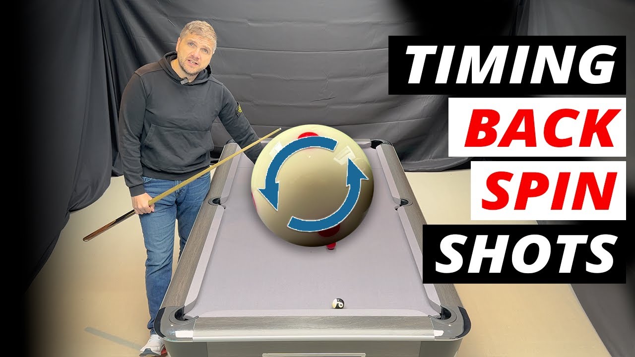 How to play BACKSPIN, screw & draw shots with perfect timing | 8 Ball pool tips and techniques