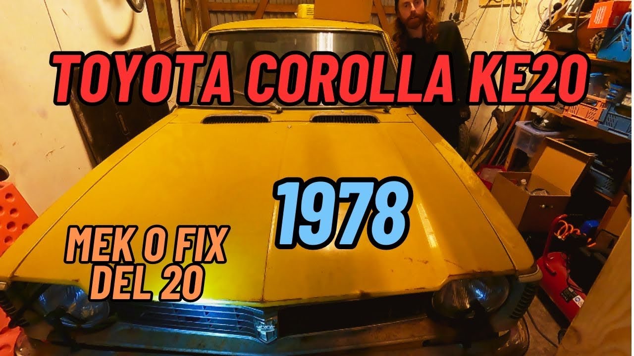 Fixar huvlåset - Toyota Corolla ke20
