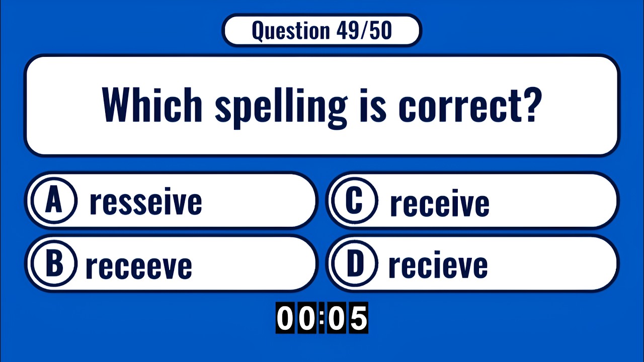 Think You’re Fluent? Try This 50-Question English Quiz