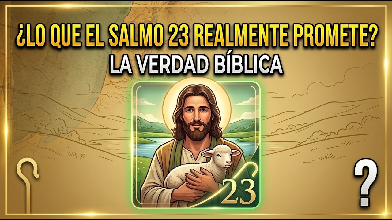 Lo que el Salmo 23 REALMENTE Promete — La Verdad Bíblica