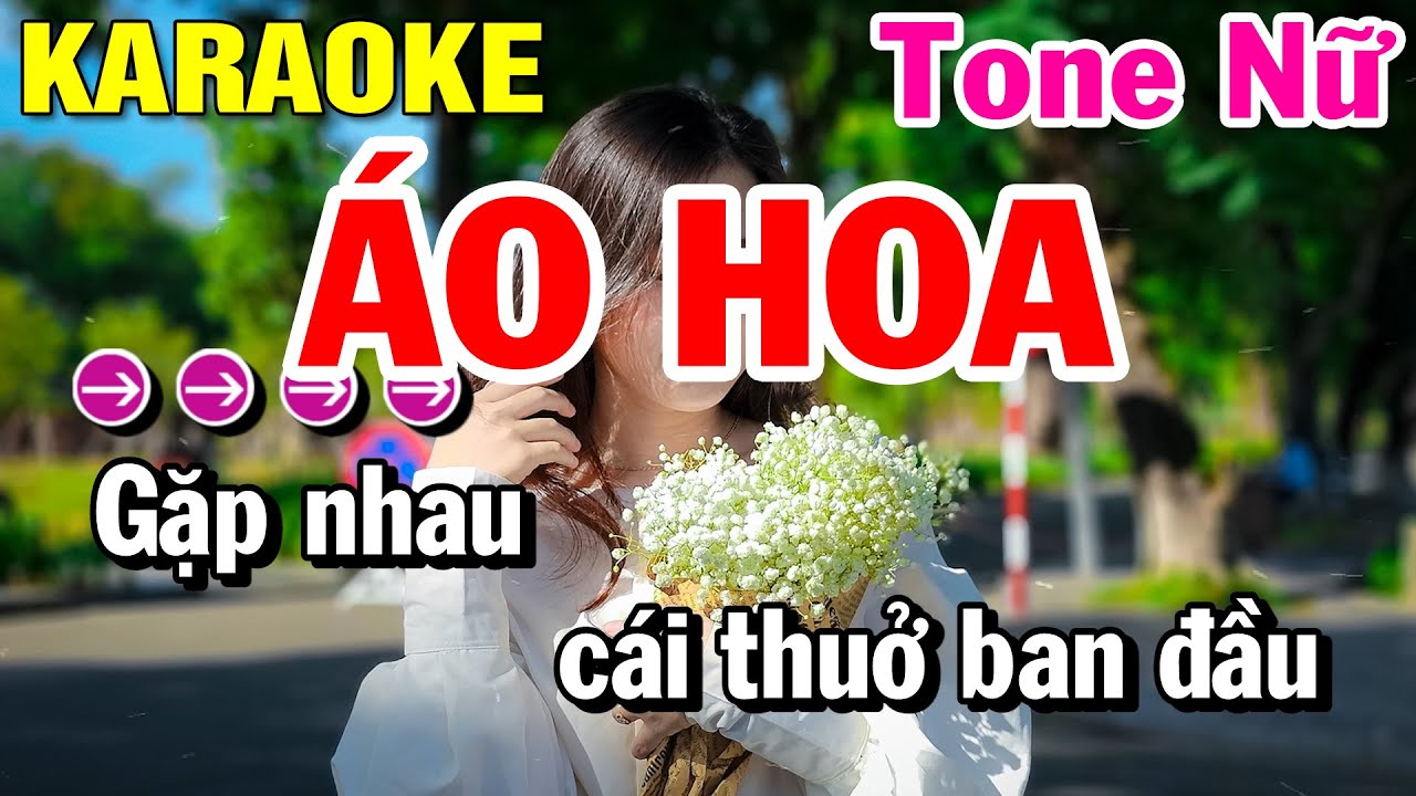 Áo Hoa Tone Nữ Karaoke nhạc sống ( Beat Hay Dễ Hát ) Beat Huỳnh Lê