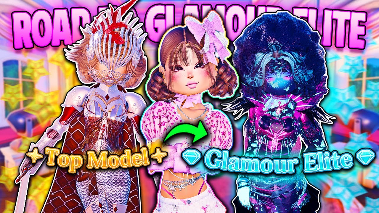 The Video CANT END Until I REACH *GLAMOUR ELITE* in DRESS TO IMPRESS! (FINALLY RANKING UP!) ⭐
