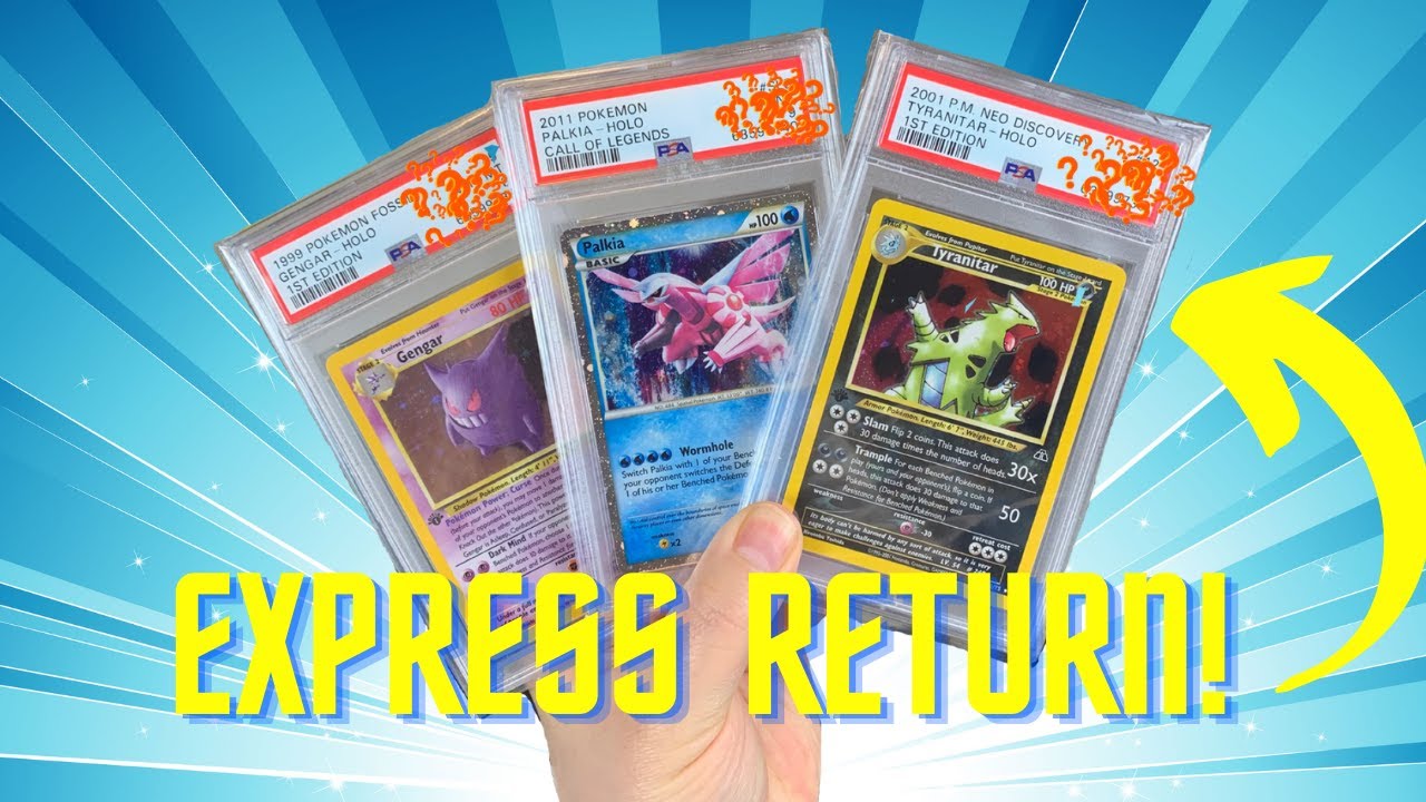 PSA Pokémon Card Express Return! Did We Hit Any 10's?