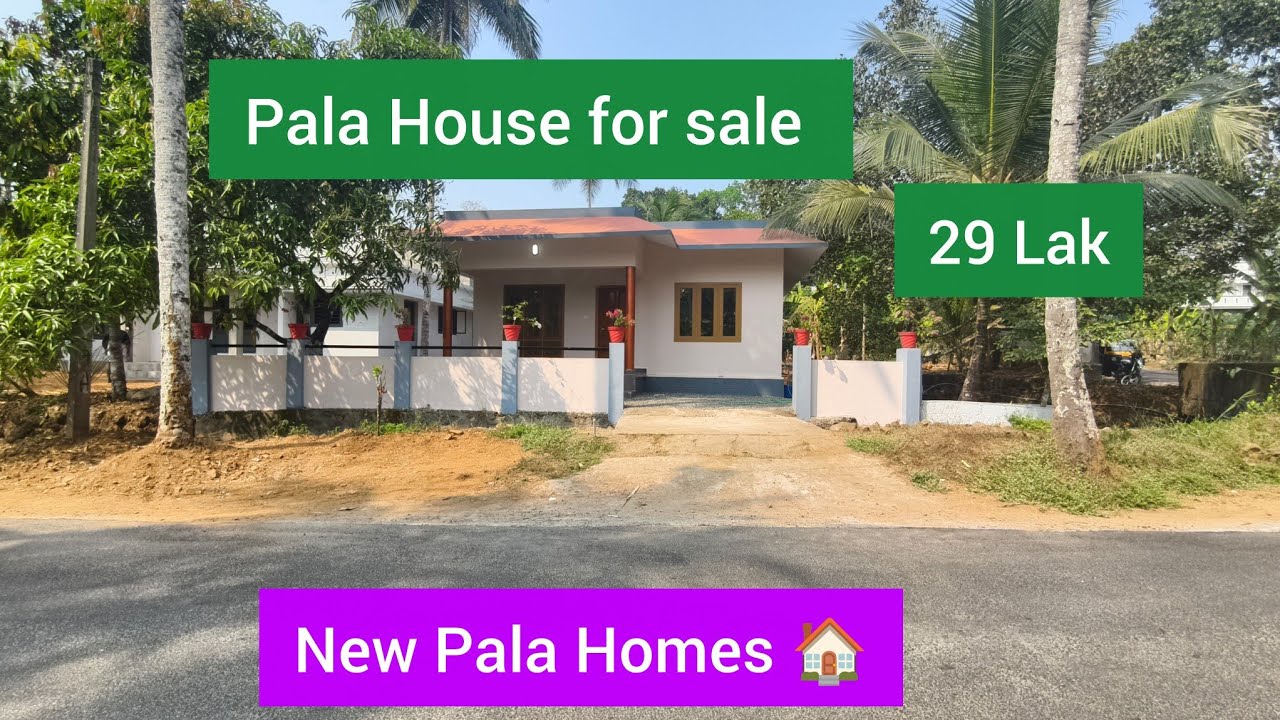  ( 29 Lak )പാലാ   house for sale  Pala Thodupuzha Rute 