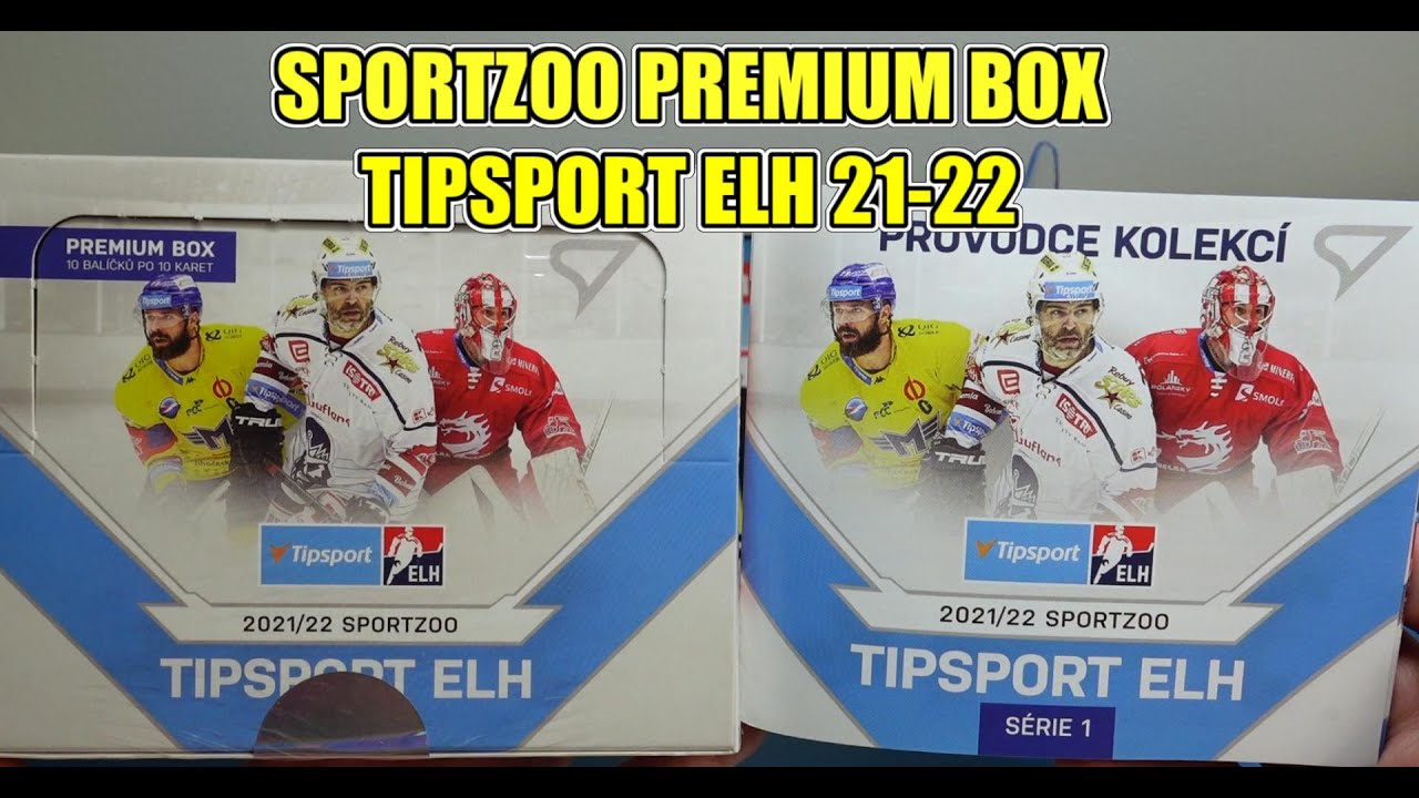 TIPSPORT ELH 21-22 PREMIUM BOX: Hokejové kartičky od SportZoo