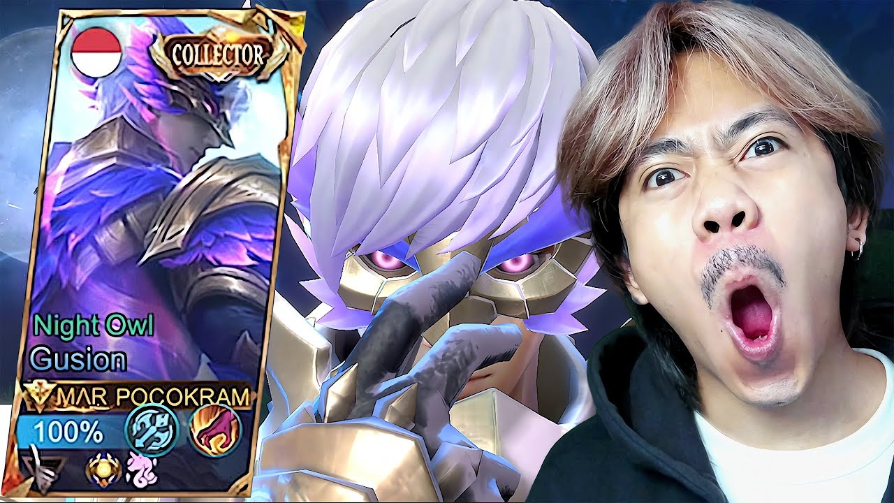 REVIEW SKIN REVAMP COLLECTOR GUSION NIGHT OWL - Mobile legends