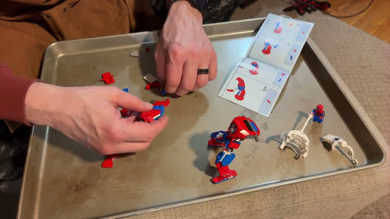 LEGO Build #76308 #lego #spiderman #mechsuit #thecramps #pastaisgoodforyou