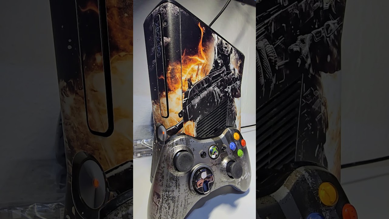 Xbox 360 Slim Call of Duty MOD Led&BootSoundMod 🧨🧨 ​ 