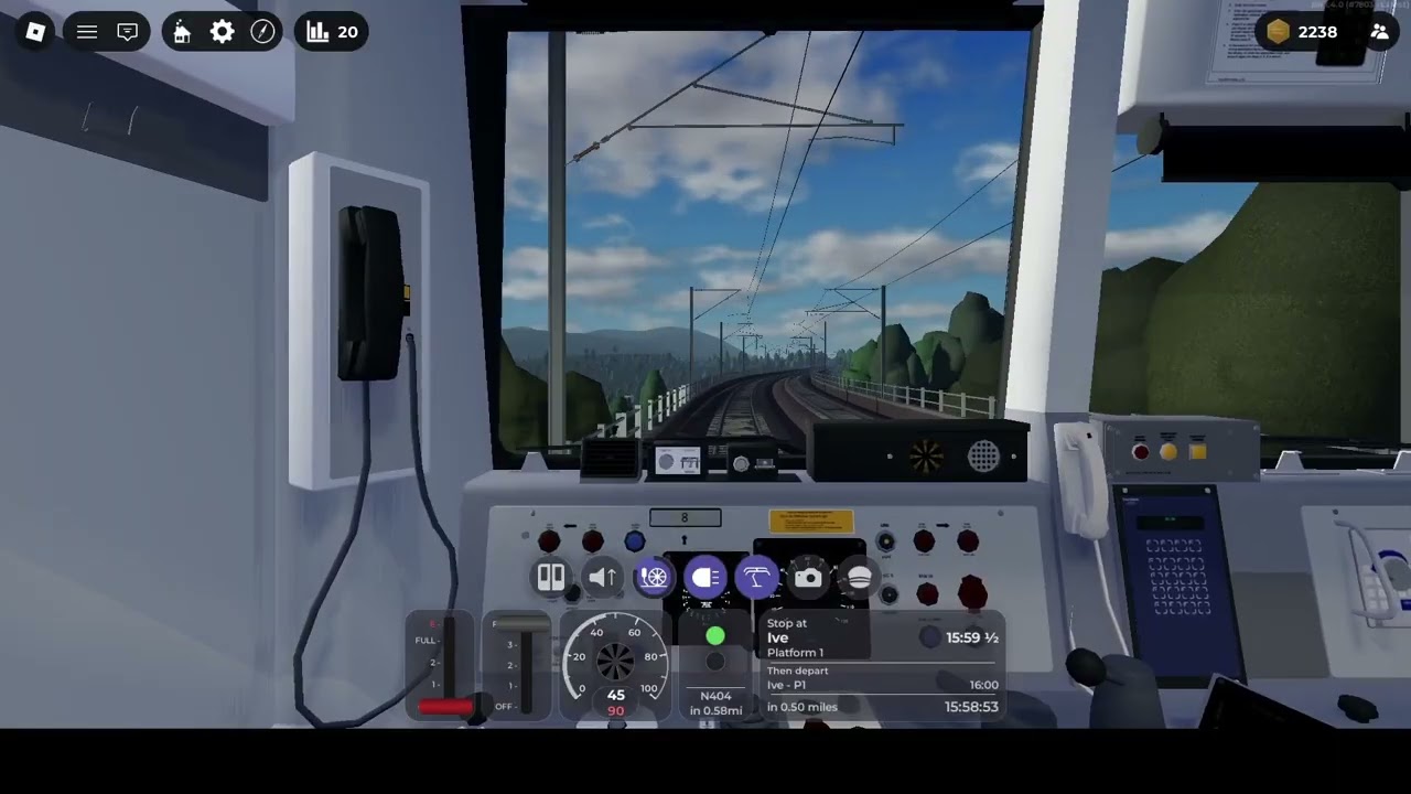 [Roblox British Railway 1.4] Class 322/4 Semifast Cuffley siding - Cuffley - Avonhill