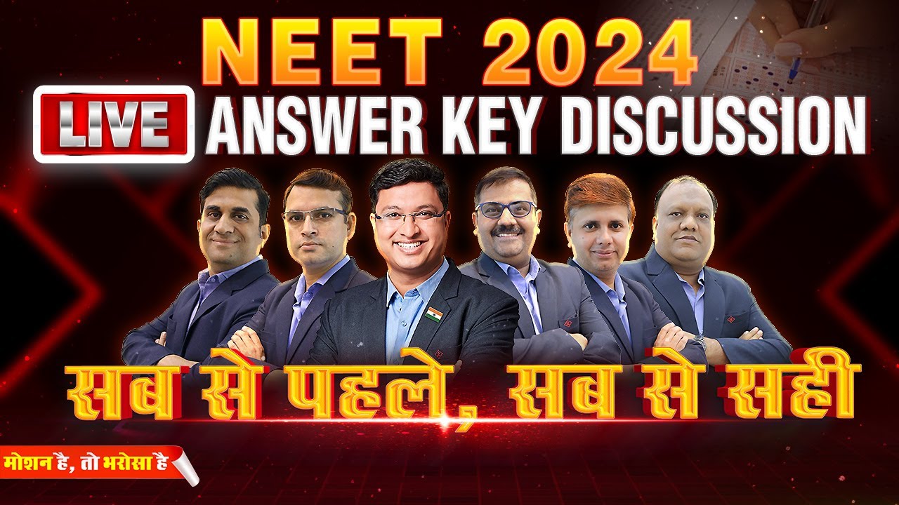 NEET 2024 fastest Answer Key📖| Paper Analysis🔥💯Paper Discussion✅#nvsir #neet  #exam #answerkey #mmbs