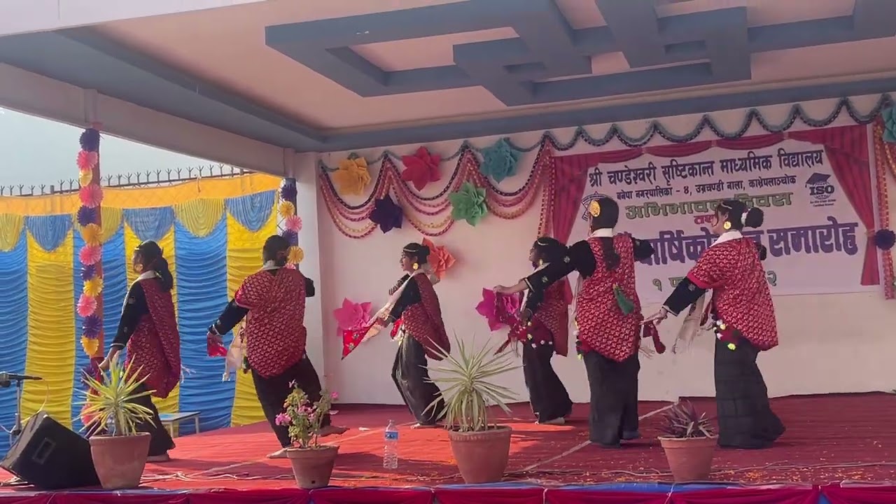 #grade 9 girls dance in magar song#
