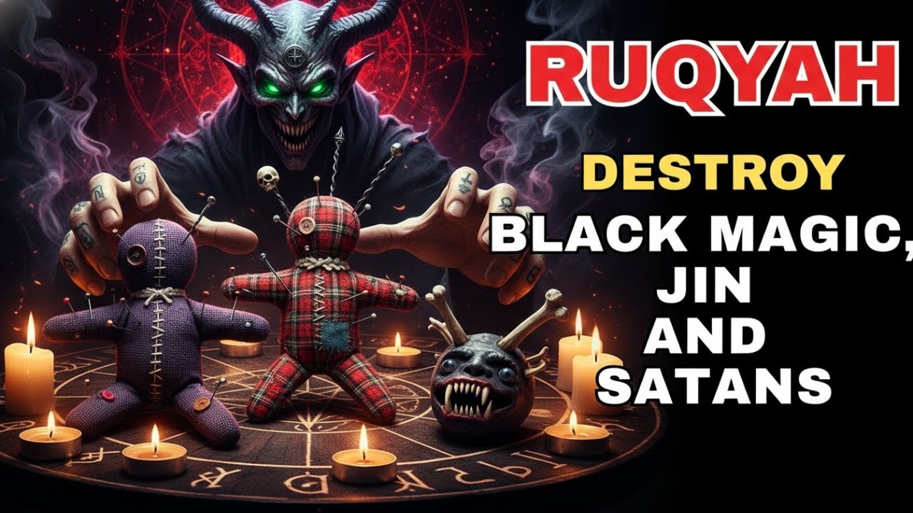 SPIN RUQYAH - DESTROY JIN, MAGIC THAT LIVES IN THE ROOM, HOUSE & BODY