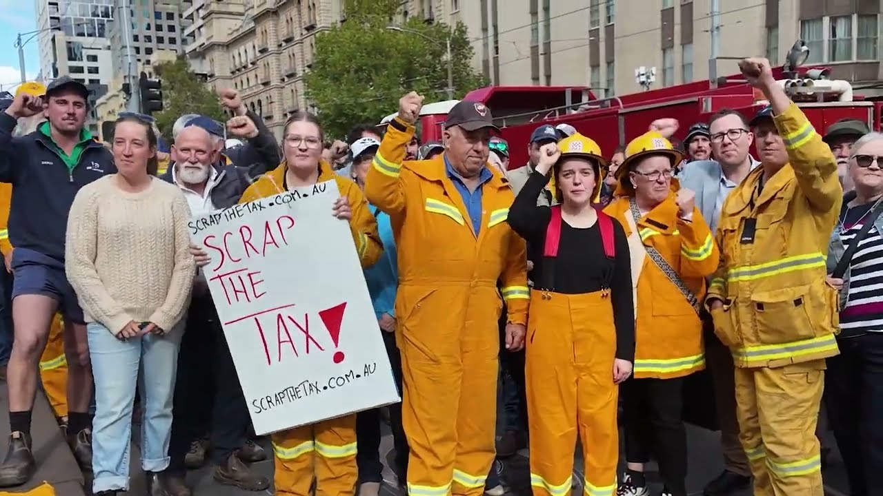 Hundreds really to Scrap The Tax.