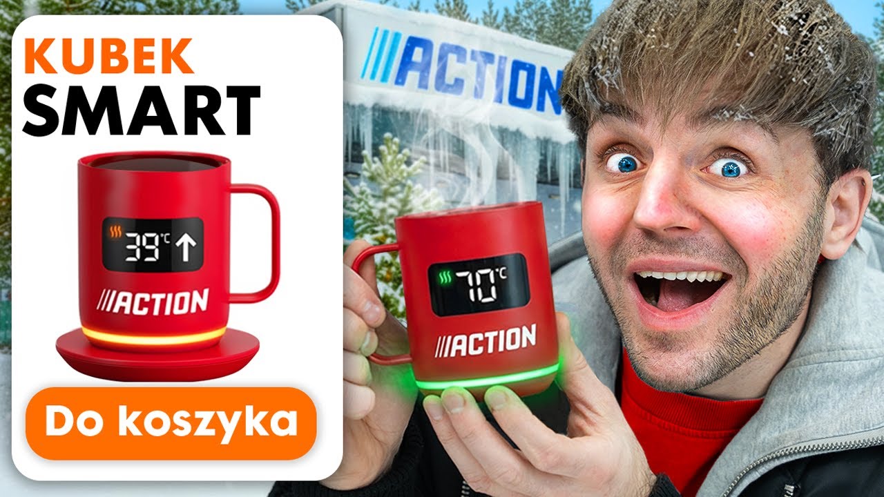 Testuje NAJLEPSZE GADŻETY na ZIMĘ z Action!
