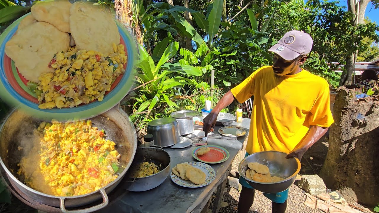 Come Look How We Cook Caribbean Butter Ackee With Saltfish Sweet Nymings!!! 