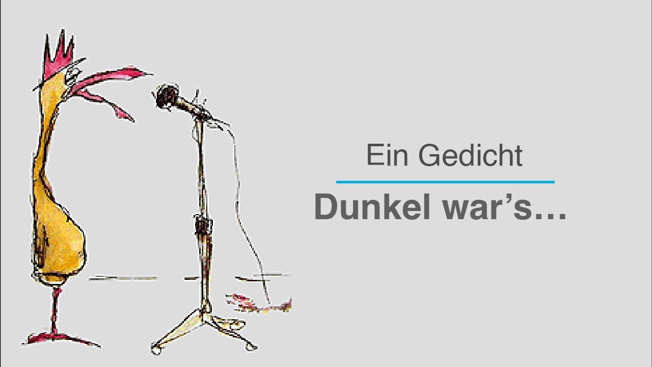 Dunkel wars der Mond schien helle