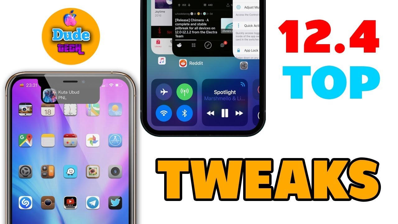 TOP NEW Jailbreak Tweaks for iOS 12- 12.4! (Cydia & Sileo)