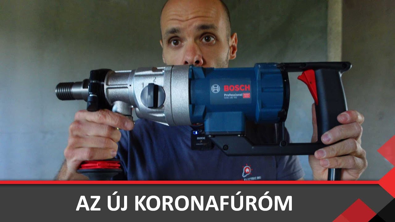 Az új koronafúróm!😍 - Bosch GDB 180 WE