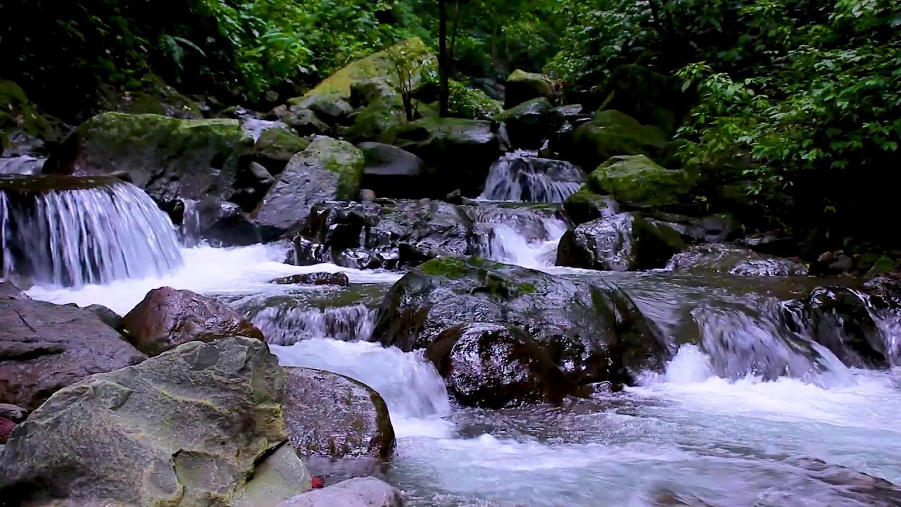 Mountain River Flowing Water Sounds for Relaxation, Calm White Noise to Reduce Stress