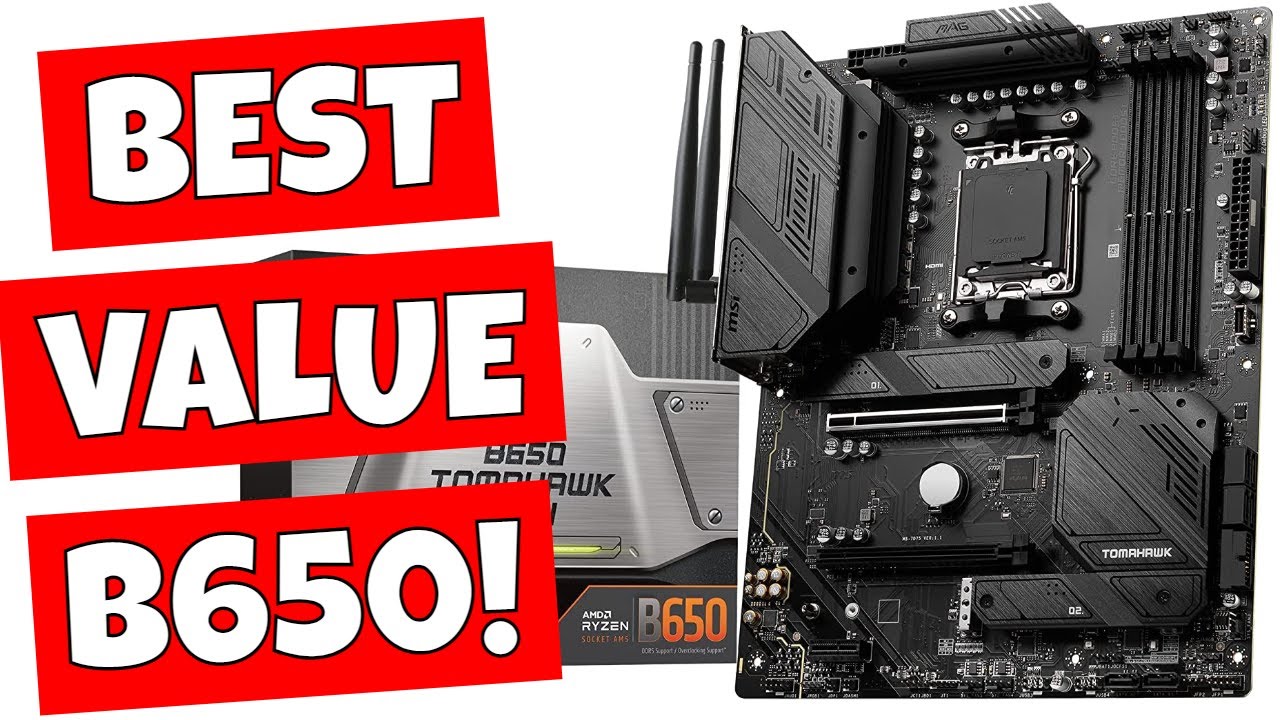 Материнская плата MSI MAG B650 Tomahawk Wifi с лучшим соотношением цены и качества B650 AM5